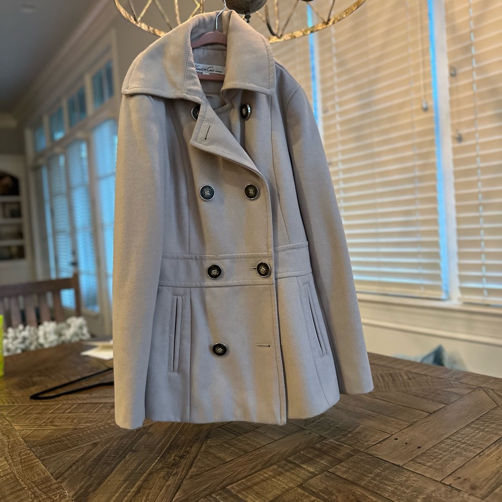 Kenneth Cole New York Tan Peacoat